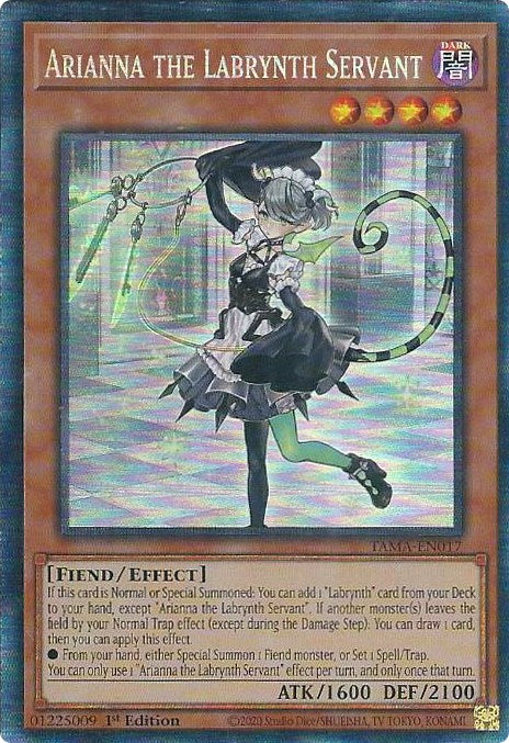 Arianna the Labrynth Servant [TAMA-EN017] Collector's Rare | Tables and Towers