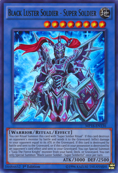 Black Luster Soldier - Super Soldier [MP16-EN136] Ultra Rare | Tables and Towers