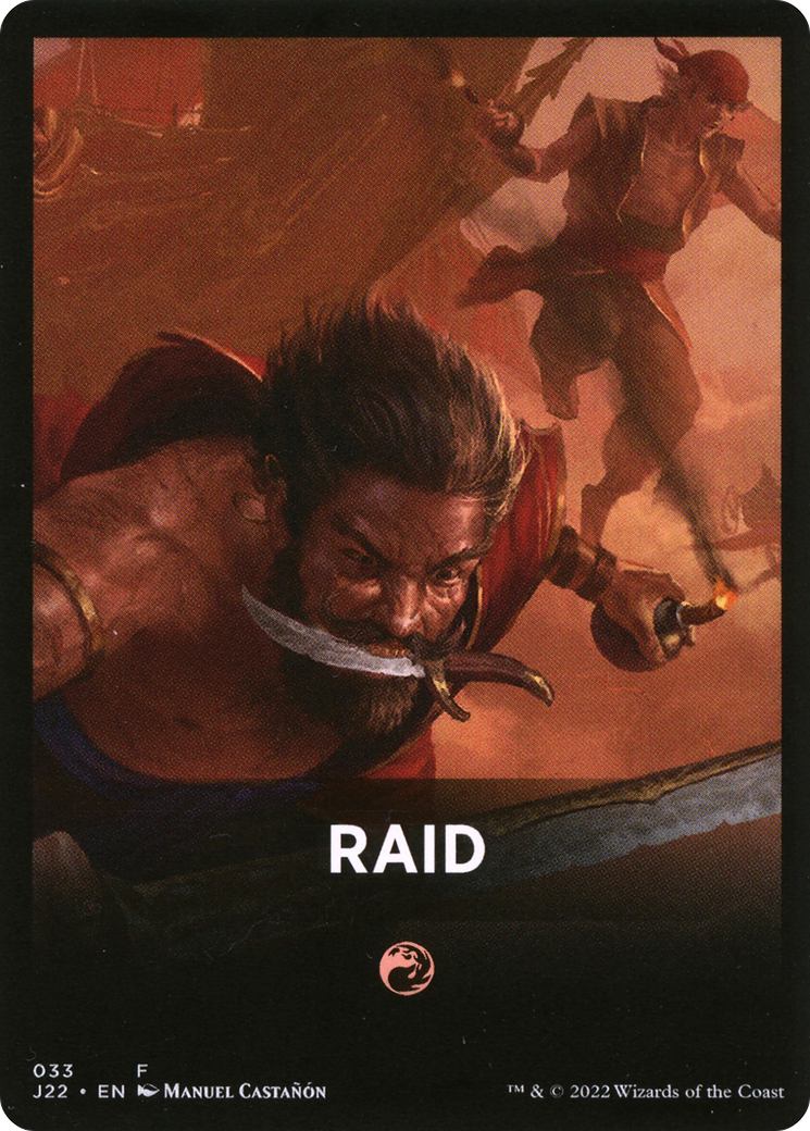 Raid Theme Card [Jumpstart 2022 Front Cards] | Tables and Towers