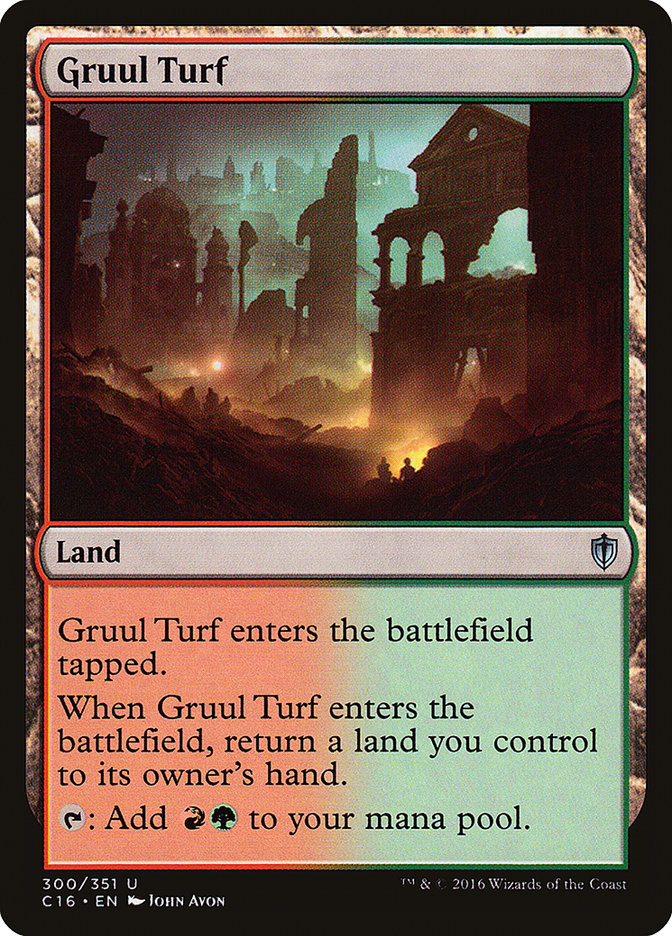 Gruul Turf [Commander 2016] | Tables and Towers