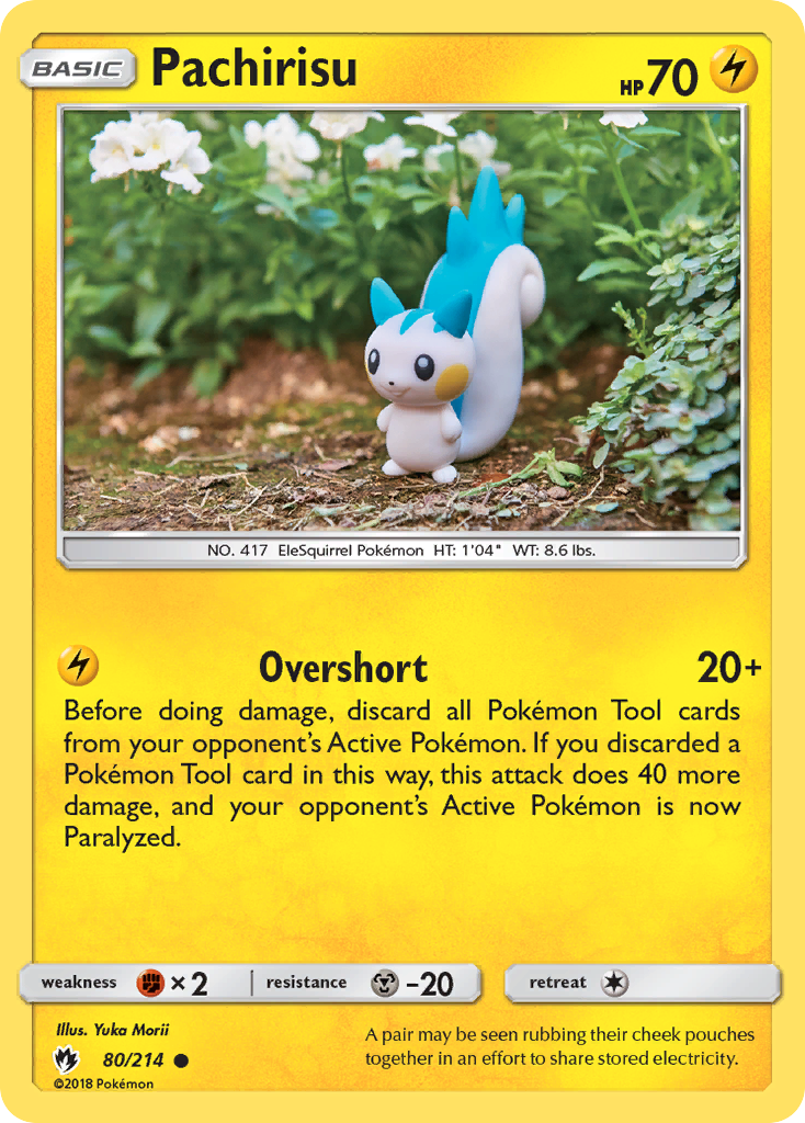 Pachirisu (80/214) [Sun & Moon: Lost Thunder] | Tables and Towers