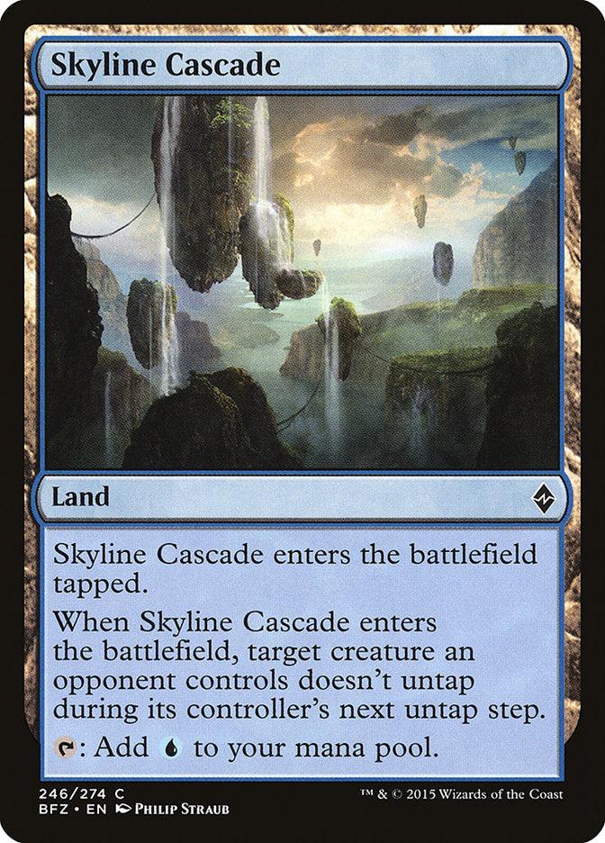 Skyline Cascade [Battle for Zendikar] | Tables and Towers