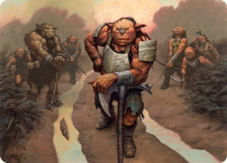 Hobgoblin Bandit Lord Art Card [Dungeons & Dragons: Adventures in the Forgotten Realms Art Series] | Tables and Towers