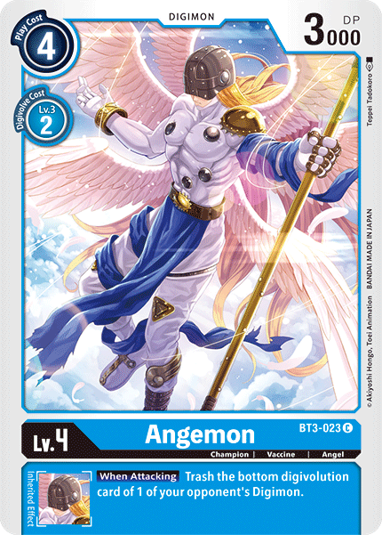 Angemon [BT3-023] [Release Special Booster Ver.1.5] | Tables and Towers