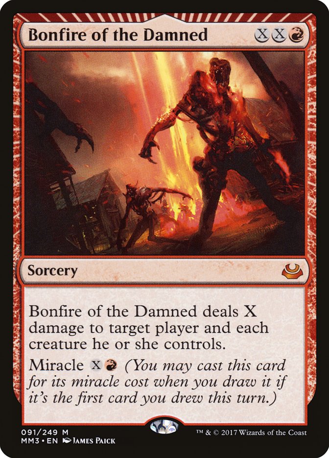 Bonfire of the Damned [Modern Masters 2017] | Tables and Towers