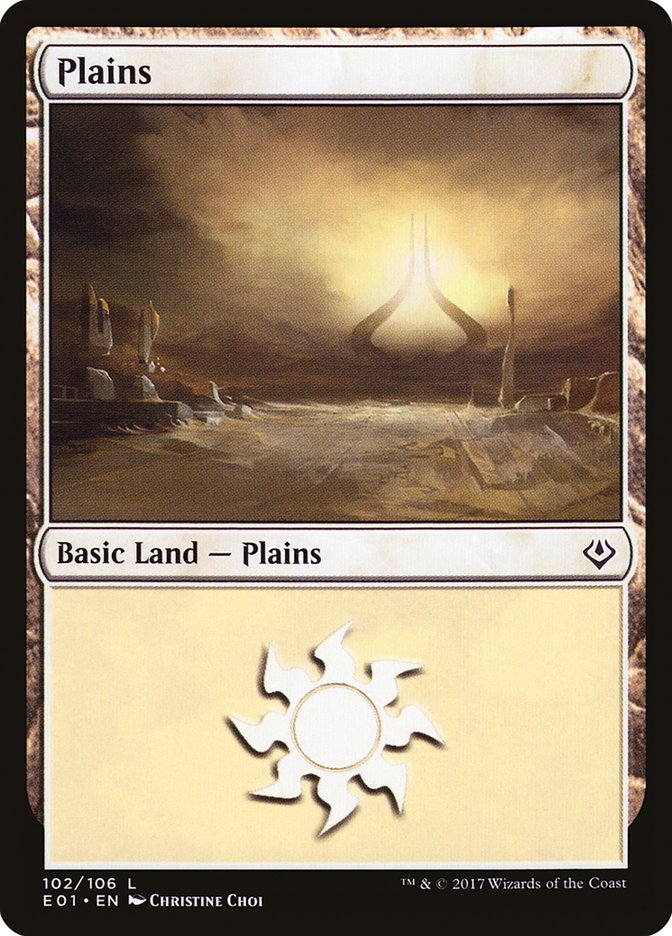 Plains (102) [Archenemy: Nicol Bolas] | Tables and Towers