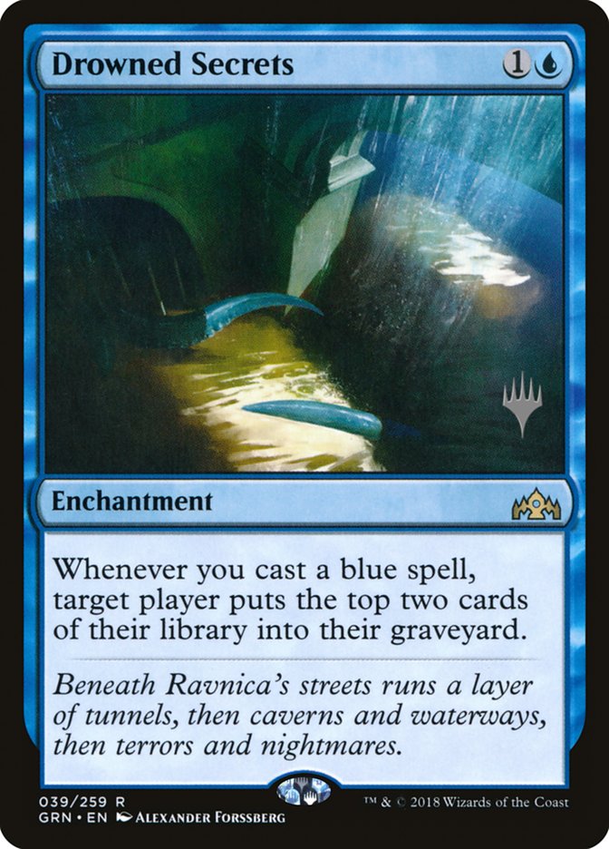 Drowned Secrets (Promo Pack) [Guilds of Ravnica Promos] | Tables and Towers