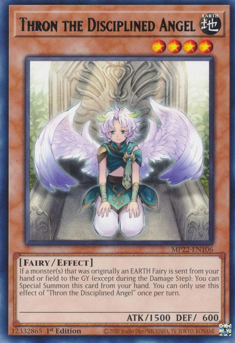 Thron the Disciplined Angel [MP22-EN106] Rare | Tables and Towers