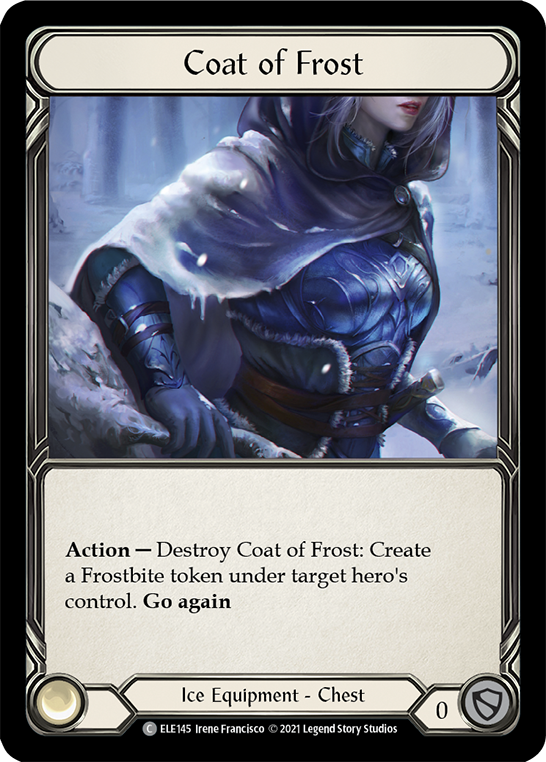 Coat of Frost [ELE145] (Tales of Aria)  1st Edition Cold Foil | Tables and Towers