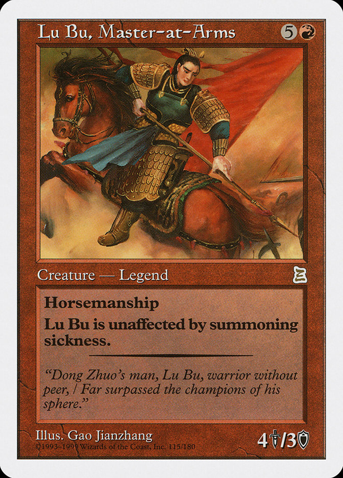 Lu Bu, Master-at-Arms [Portal Three Kingdoms] | Tables and Towers