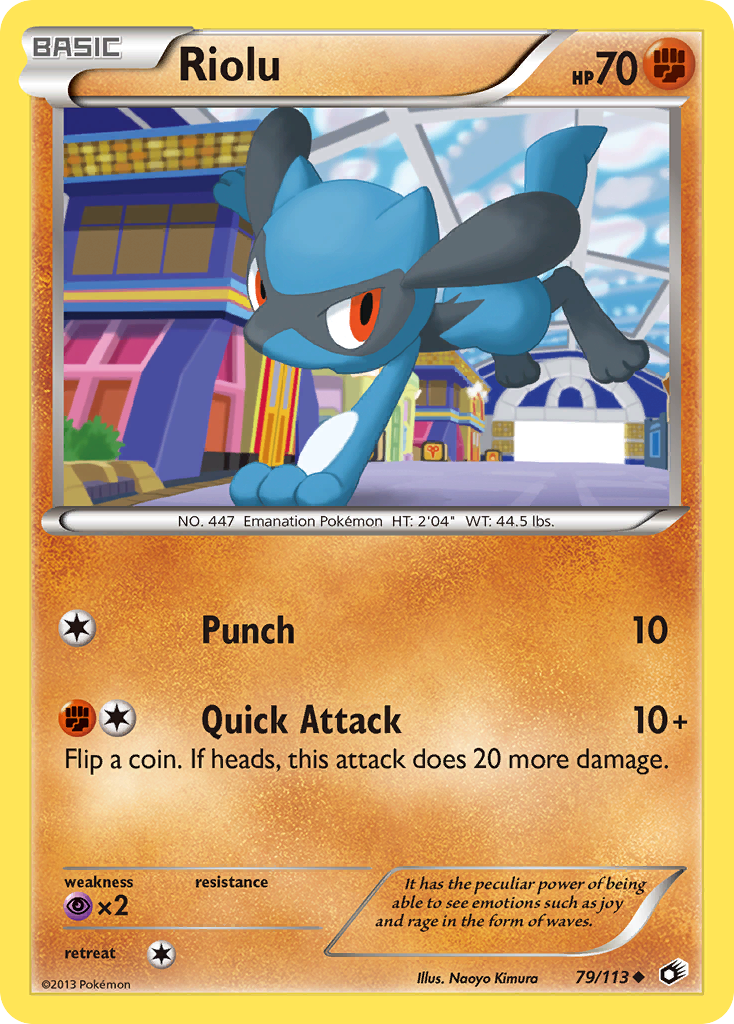 Riolu (79/113) [Black & White: Legendary Treasures] | Tables and Towers