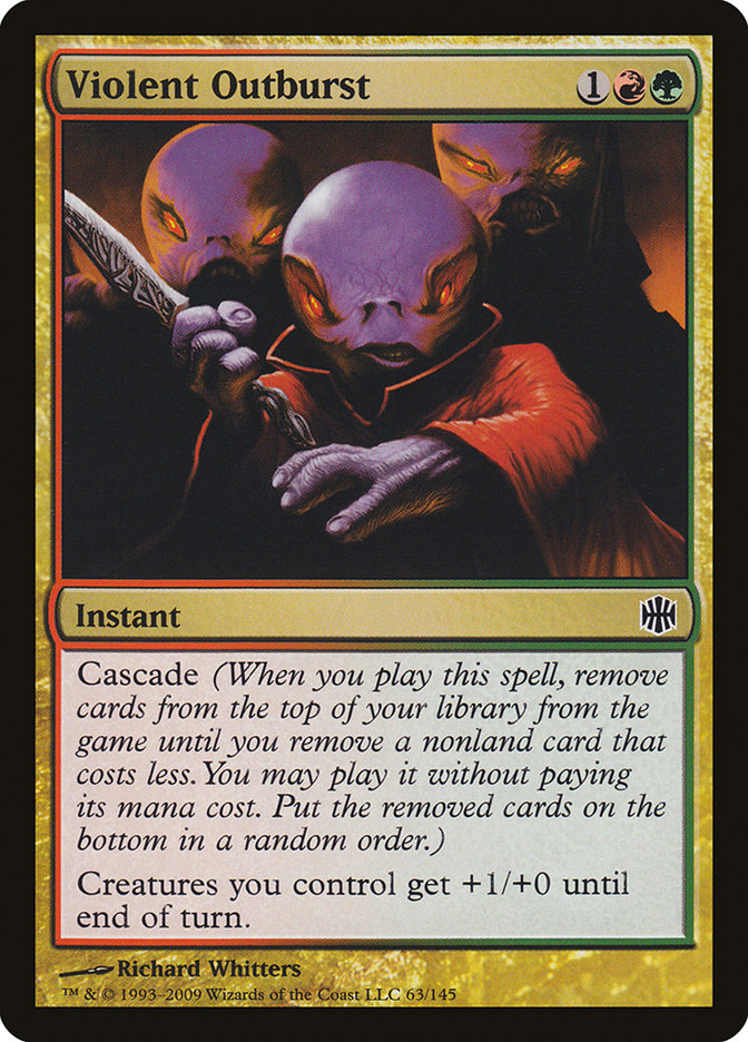 Violent Outburst [Alara Reborn] | Tables and Towers