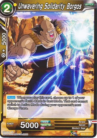 Unwavering Solidarity Borgos (BT3-101) [Cross Worlds] | Tables and Towers