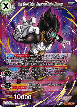 Black Masked Saiyan, Brawler from Another Dimension (BT13-004) [Supreme Rivalry] | Tables and Towers