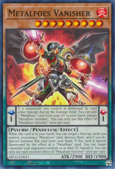 Metalfoes Vanisher [MP22-EN011] Common | Tables and Towers
