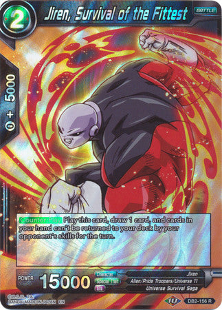 Jiren, Survival of the Fittest (DB2-156) [Divine Multiverse] | Tables and Towers