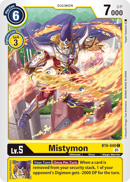 Mistymon [BT6-040] [Double Diamond] | Tables and Towers