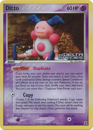 Ditto (38/113) (Stamped) [EX: Delta Species] | Tables and Towers