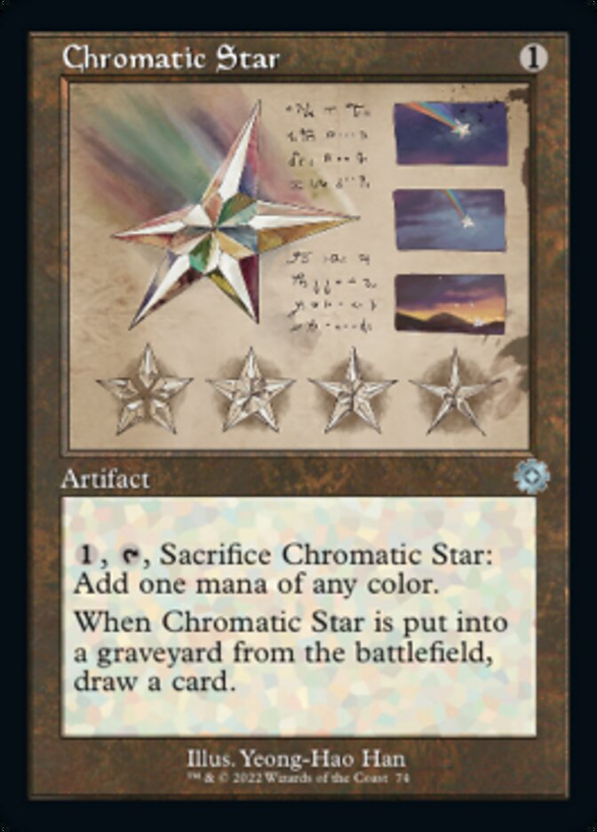 Chromatic Star (Retro Schematic) [The Brothers' War Retro Artifacts] | Tables and Towers