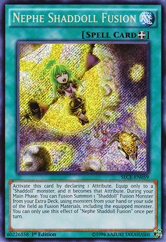 Nephe Shaddoll Fusion [SECE-EN059] Secret Rare | Tables and Towers