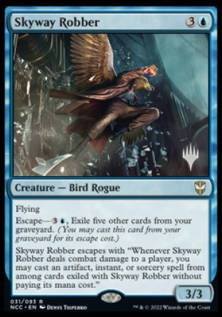 Skyway Robber (Promo Pack) [Streets of New Capenna Commander Promos] | Tables and Towers