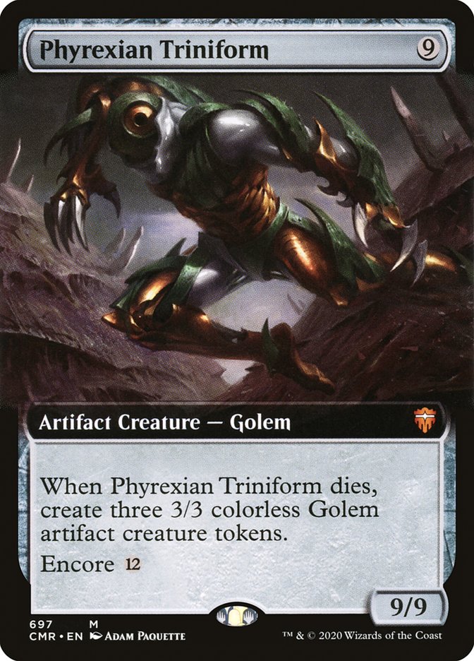 Phyrexian Triniform (Extended Art) [Commander Legends] | Tables and Towers