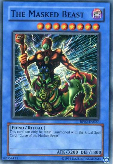 The Masked Beast [RP02-EN027] Super Rare | Tables and Towers