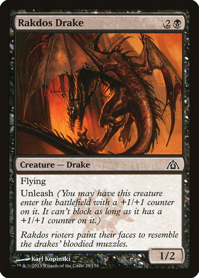 Rakdos Drake [Dragon's Maze] | Tables and Towers