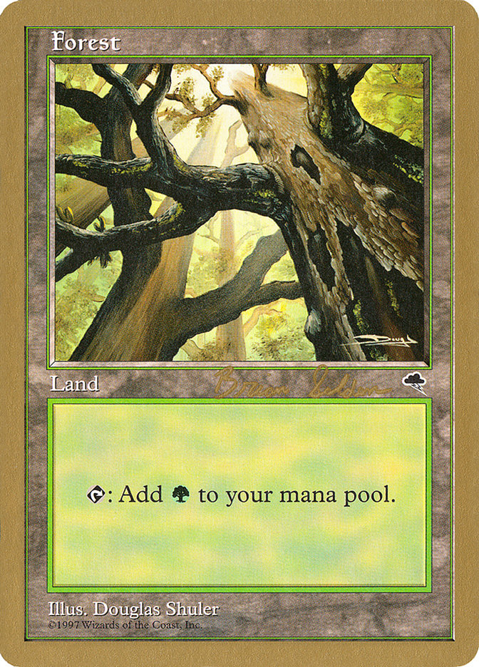 Forest (bs347) (Brian Selden) [World Championship Decks 1998] | Tables and Towers