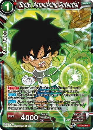 Broly, Astonishing Potential (P-248) [Mythic Booster] | Tables and Towers