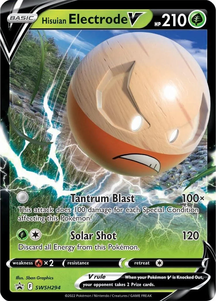 Hisuian Electrode V (SWSH294) [Sword & Shield: Black Star Promos] | Tables and Towers