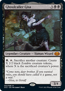 Ghoulcaller Gisa [Commander Collection: Black] | Tables and Towers