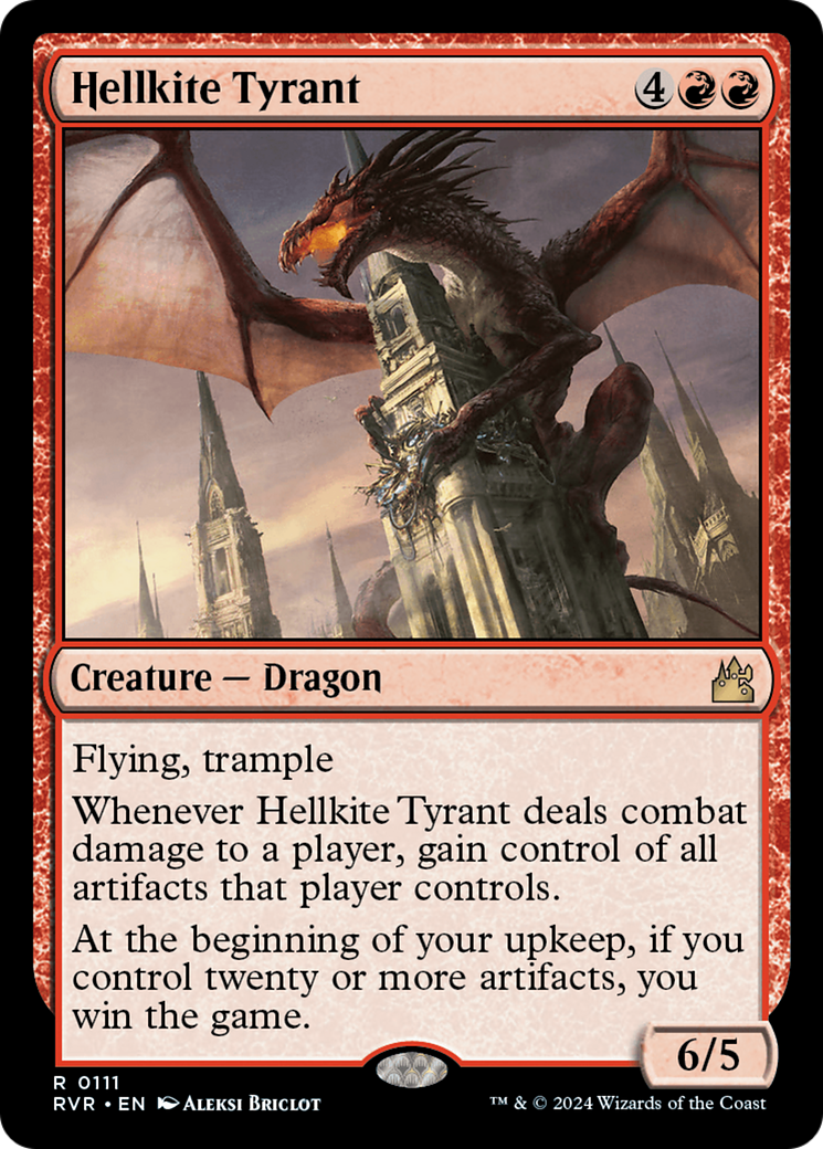 Hellkite Tyrant [Ravnica Remastered] | Tables and Towers