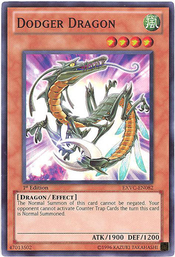 Dodger Dragon [EXVC-EN082] Super Rare | Tables and Towers