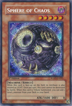 Sphere of Chaos [RGBT-EN093] Secret Rare | Tables and Towers