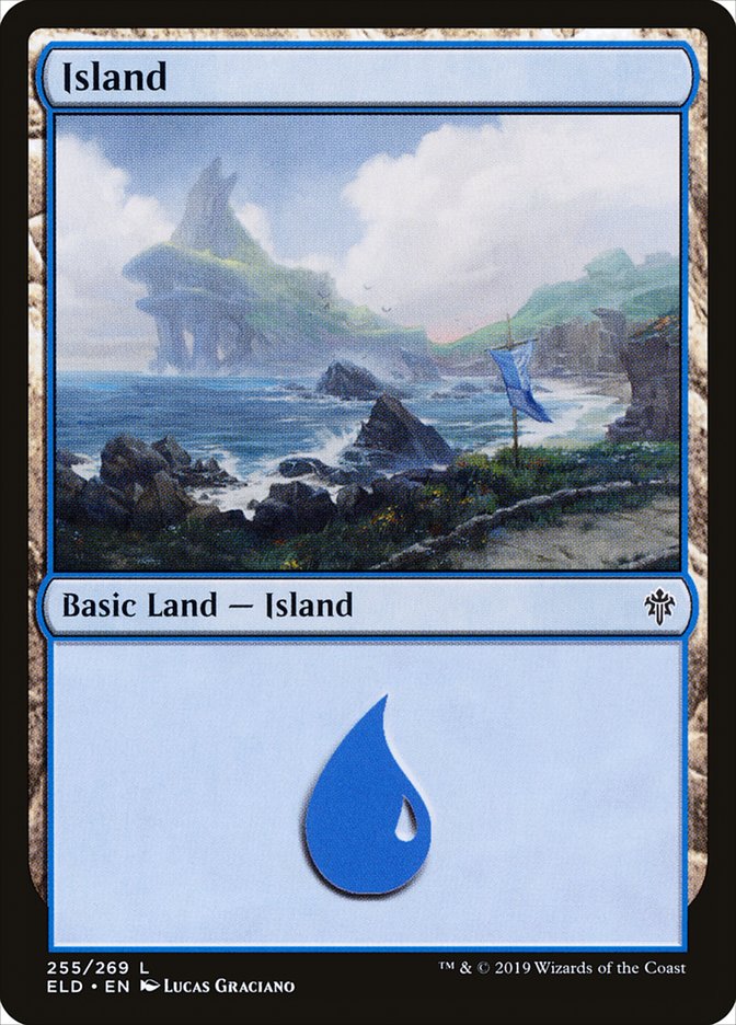 Island (255) [Throne of Eldraine] | Tables and Towers