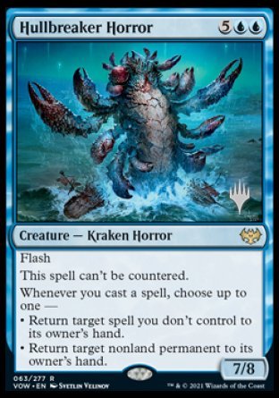 Hullbreaker Horror (Promo Pack) [Innistrad: Crimson Vow Promos] | Tables and Towers