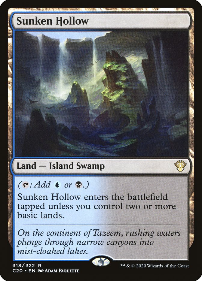 Sunken Hollow [Commander 2020] | Tables and Towers