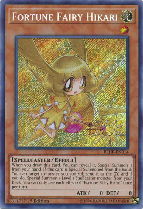 Fortune Fairy Hikari [BLHR-EN014] Secret Rare | Tables and Towers