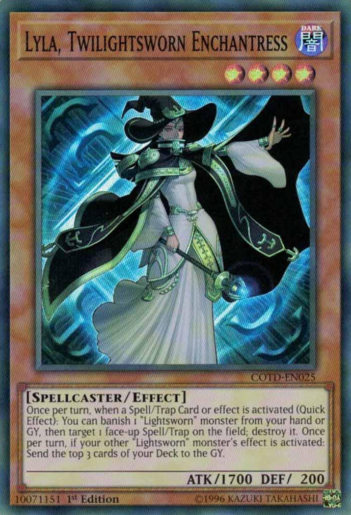 Lyla, Twilightsworn Enchantress [COTD-EN025] Super Rare | Tables and Towers