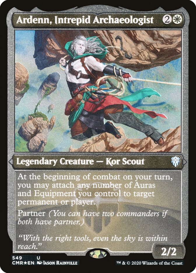 Ardenn, Intrepid Archaeologist (Etched) [Commander Legends] | Tables and Towers