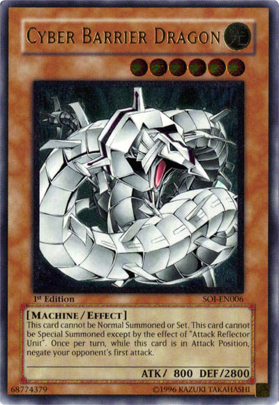 Cyber Barrier Dragon (UTR) [SOI-EN006] Ultimate Rare | Tables and Towers