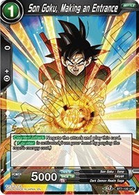 Son Goku, Making an Entrance (BT7-100_PR) [Assault of the Saiyans Prerelease Promos] | Tables and Towers