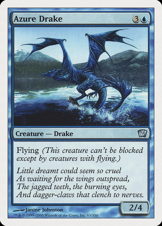 Azure Drake [Ninth Edition] | Tables and Towers