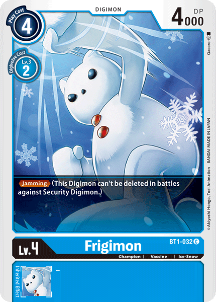 Frigimon [BT1-032] [Release Special Booster Ver.1.0] | Tables and Towers