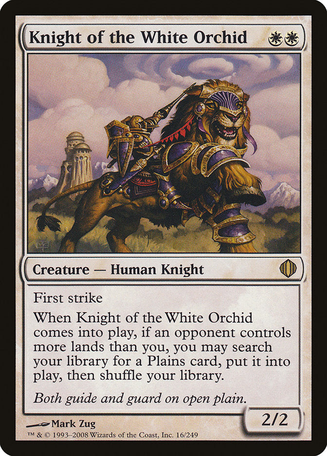 Knight of the White Orchid [Shards of Alara] | Tables and Towers