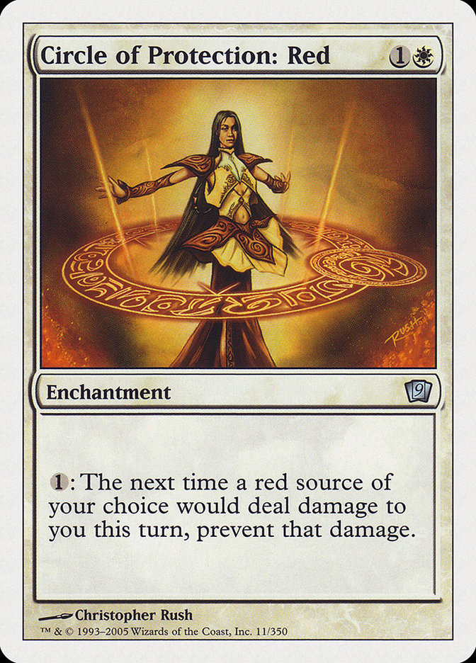 Circle of Protection: Red [Ninth Edition] | Tables and Towers