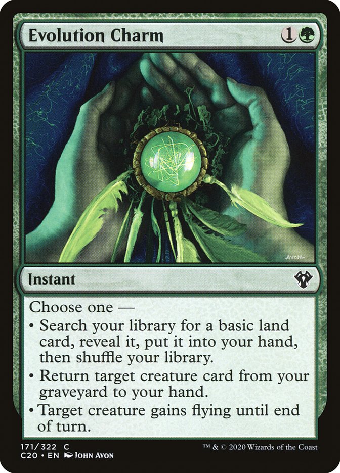 Evolution Charm [Commander 2020] | Tables and Towers