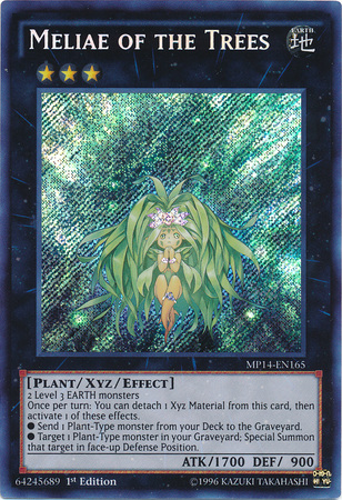 Meliae of the Trees [MP14-EN165] Secret Rare | Tables and Towers