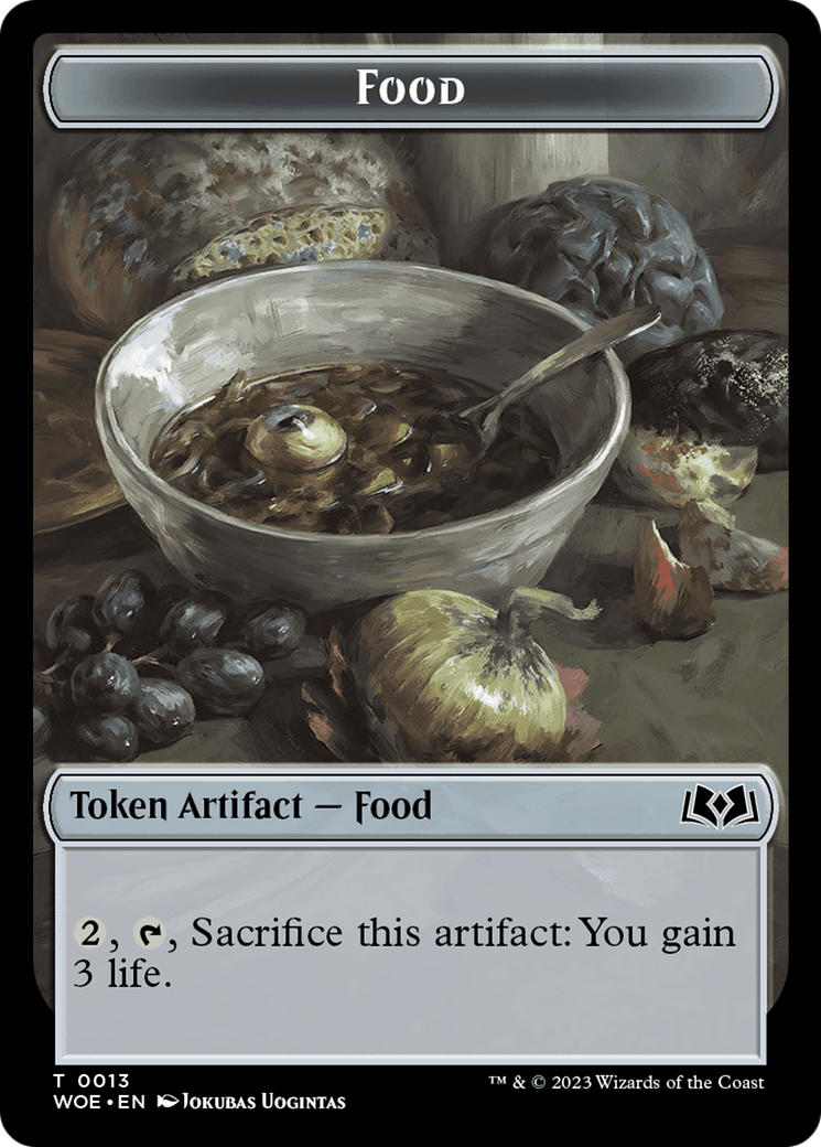 Food (0013) Token [Wilds of Eldraine Tokens] | Tables and Towers